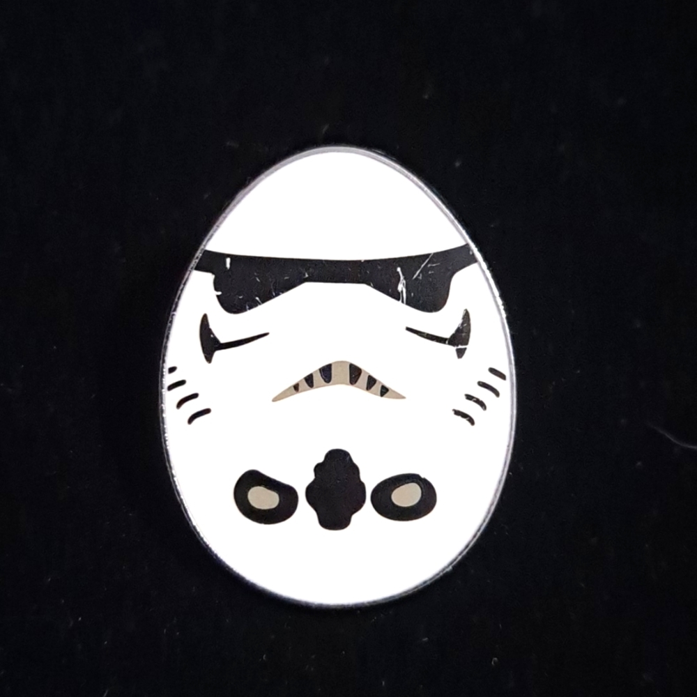 Stormtroopers egg oval Disney Collector pin